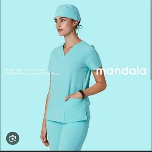 Mandala Aqua Scrub Set for Women